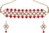 Efulgenz Indian Bollywood Traditional Crystal Faux Pearl Bridal Choker Necklace Earrings Jewelry Set...