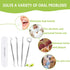 Dental Tools, Professional Teeth Cleaning Oral Care Hygiene Kit, Stainless Steel Dental Pick Tooth Scraper Tartar Plaque Remover for Dentist, Pers...