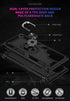 Androgate for Samsung S22 Ultra Case, Galaxy S22 Ultra Case with HD Screen Protectors, Military-Grade Ring Holder Kickstand 15ft Drop Tested Shock...