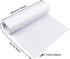 BENECREAT 15.7" x 78.7" Self-Adhesive Felt Fabric Shelf Liner for DIY Costume Making and Jewelry Drawer Box Fabric Peel Stick, 1mm Thick (White)...