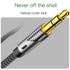 Aux Cord 3 ft,3.5mm Audio Cable Male to Male Stereo Hi-Fi Sound Nylon Braided aux to aux 1/8 Cable for Headphones Car Home Stereos Speakers...