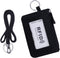 Iconic Zip ID Case Card Holder for Women,Signature Cotton Coin Purse with Id Window,RFID Blocking Change Pouch with Key Chain(BLACK)...