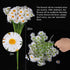 AmyHomie Artificial Flowers, Silk Daisy, Artificial Gerber Daisy for Home Decoration, Artificial Daisy for Wedding Decoration (White)...