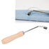 Groover Beech, Wood Grooving Gouge Steel Slotting Knife Flooring Tools for PVC Plastic Floor Flat Quarter Moon with Weld Trim and Hand...