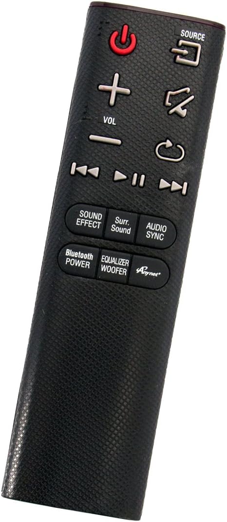 Replaced Remote Control Compatible for Samsung HWH7500 AH59-02631E HWH7501/ZA HW-H7500/ZA HW-H7501 PS-WH7500 Sound Bar System...