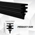 4PCS Wiper Blade Refills Silicone Windshield Wiper Replacement Strip, DIY Adjustable Automotive Rubber Frameless Window Boneless Insert Wiper Blad...