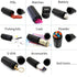 SENHAI Air-Tight EDC Accessory Case Waterproof Pill Capsule Fob Bottle, 2 Pack Aluminum Outdoor Dry Containers Match Seal Storage Case, with 2 Loc...