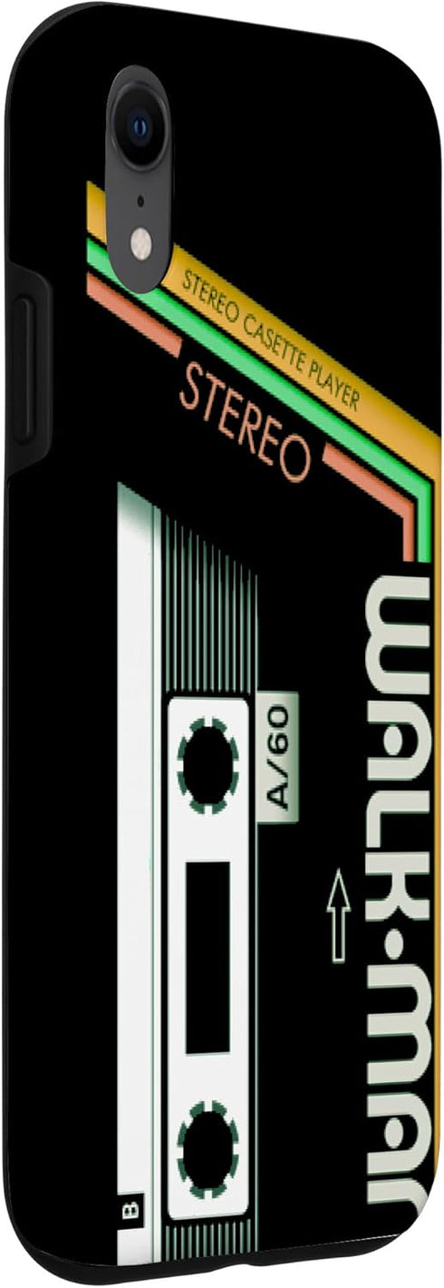 iPhone XR Vintage Walkman Retro 80s 90s Music Cassette Case...
