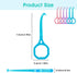 TIESOME 6Pcs Invisible Tooth Aligner Removal Tool, Removal Aligner Tool Kits Chewies and Removal Aligner Tooth Hook Oral Corrector Retainer for In...