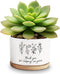Thank You for Helping Me Grow Ceramic Succulent Funny Planter Pots for Plant Lovers Teacher Birthday Christmas Thanksgiving Gift, 3.6 Inch (Plant ...