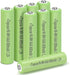8 Pack Rechargeble 1.2V Ni-MH AAA Batteries, Long-Lasting Triple A Size Nimh Battery 800mAh for Outdoor Solar Lights...