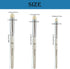 Drybrush Set, Hobby Detail Paint Brush Set, Drybrush Paint Brush, 3 Pieces in 3 Sizes Art and Advanced Acrylic Paint Brushes for Miniature Waterco...