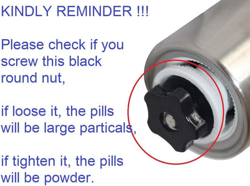 CoaGu Pill Crusher: Grind Multiple Tablets into Fine Powder - Ideal for Travel, Feeding Tubes, Pets, or Kids...