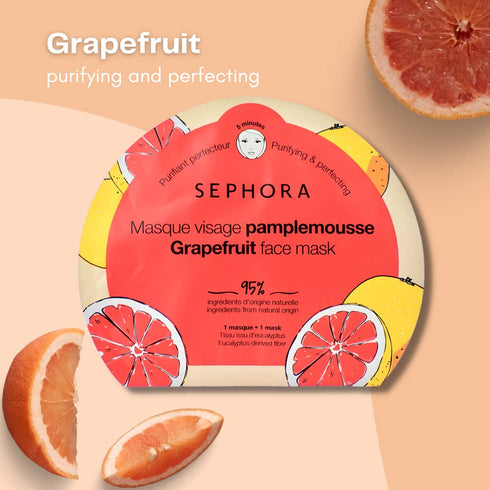 SEPHORA COLLECTION Clean Face Mask Grapefruit...
