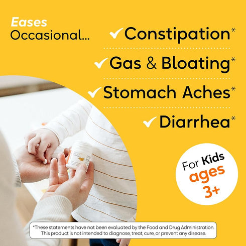 BioGaia Protectis Kids | Probiotic for Ages 3+ | Eases Occasional Digestive Issues & Promotes Regularity | Allergen, Dairy, Soy & Gluten Free | Ba...