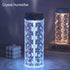 USB Desktop Crystal Humidifier 400ml with 7 Colors LED Night Light, No Noise Suitable for Home, Office, Desk, Bedroom and Babies Room and No Batte...