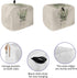 Toaster Dust Cover with Pockets, Rustic Spring Sweet Home Green Eucalyptus Leaves Beige Soft Washable 2 Slice Toaster Cover, Dust-proof Cover for ...