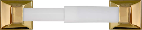Design House 533299 Accessories Bathroom Hardware, Toilet Paper Holder, Polished Brass...