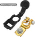 2pcs Car Battery Terminal Connectors with Plastice Cover Positive and Negative 12V Battery Clamps for Car Boat Truck Van Caravan...