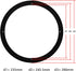 10" Speaker Grill Covers, Car Speaker Subwoofer Guard Protector, ABS Plastic Frame with Metal Mesh, Black - 2Pcs...