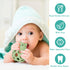 Socub Baby Teething Toy with A Toy Safety Strap, Baby Teether Toy for Babies 6-12, 18 Months Infants, Never Drop Hand Silicone Teethers Chew Toys ...