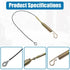 Traction Cable 06900439 for Ariens Gravely Auger Cable Gravely Power Brush Deluxe Pro 24 28 30 36 Snow Blower...