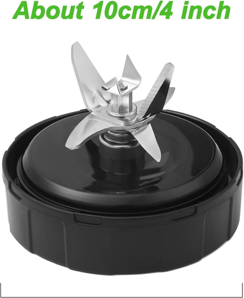 SS101 Replacement Blade for Ninja Blender Accessories, 7-Fins Blender Blade Compatible with Nutri Ninja Foodi Power Blender SS101, SS101TGT, CO351...