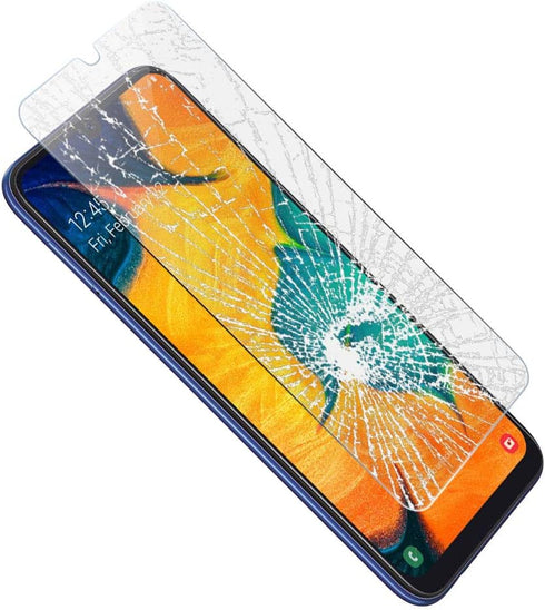 CENTAURUS Galaxy A20 2019 Screen Protector, (3 Pack) Anti-Fingerprint Anti-Scratch 9H Hardness Tempered Glass Protective Film Compatible with Sams...