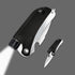 Led Mini Flashlight 6-in-1 Utility Folding Pocket Knife with Bottle Opener Glass Breaker Buckle Whistling Multi-Function Emergency Tool for Hiking...