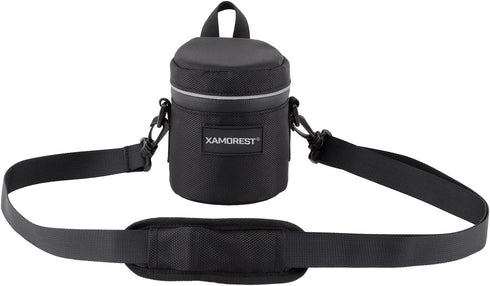 Camera Lens Case DSLR Camera Lens Bag Compatible with Canon EF-S 18-55MM/EF 50MM F1.4/EF-S 10-18MM, Nikon AF-S 18-55MM/AF 50MM F1.4D and Other Len...