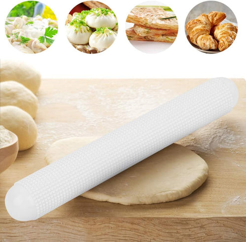 Plastic Non-stick Rolling Pin Fondant Cake Dough Roller No Handle Rolling Kit for Baking Kitchen Tool Rolling Pins...
