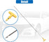 X AUTOHAUX Engine Oil Level Indicator Dipstick for Dodge 1500 2500 3500 2003-2008 No.53021321AC Yellow...