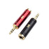 Cable Matters 2-Pack 3.5mm to 1/4 Adapter, 1/8 Male to 1/4 Female Microphone Adapter Jack, 6.35mm to 3.5mm Headphone Jack Adaptor...