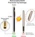 Cambond Black Pens, Ballpoint Pen Bulk Black Ink 1.0 mm Medium Point Smooth Writing for Men Women Police Uniform Office Business, 20 Pack (Black) ...