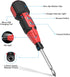 AMIR Cordless Power Screwdriver, Rechargeable Electric Screwdriver Sets, Portable Automatic Home Repair Tool Kit, Motorized Screwdriver with USB C...
