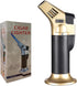 Butane Torch Lighter,Refillable Kitchen Culinary Cooking Blow Torch with Safety Lock Adjustable Flame for Desserts Creme Brulee BBQ Baking—Butane ...