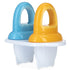 Nuby Garden Fresh Fruitsicle Pop Tray, 2pc Aqua/Yellow...