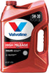 Valvoline High Mileage with MaxLife Technology SAE 5W-30 Synthetic Blend Motor Oil 5 QT...