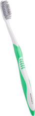 Earth Friendly Compostable Adult Manual Toothbrushes - Silver Infused Soft Bristle Toothbrush (4 Pack) (Green)...