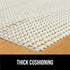 GORILLA GRIP Strong Rug Pad Gripper, 2x6 FT, US Designed, Grips Keep Area Rugs Safe and in Place, Thick, Slip and Skid Resistant Pads for Hard Flo...
