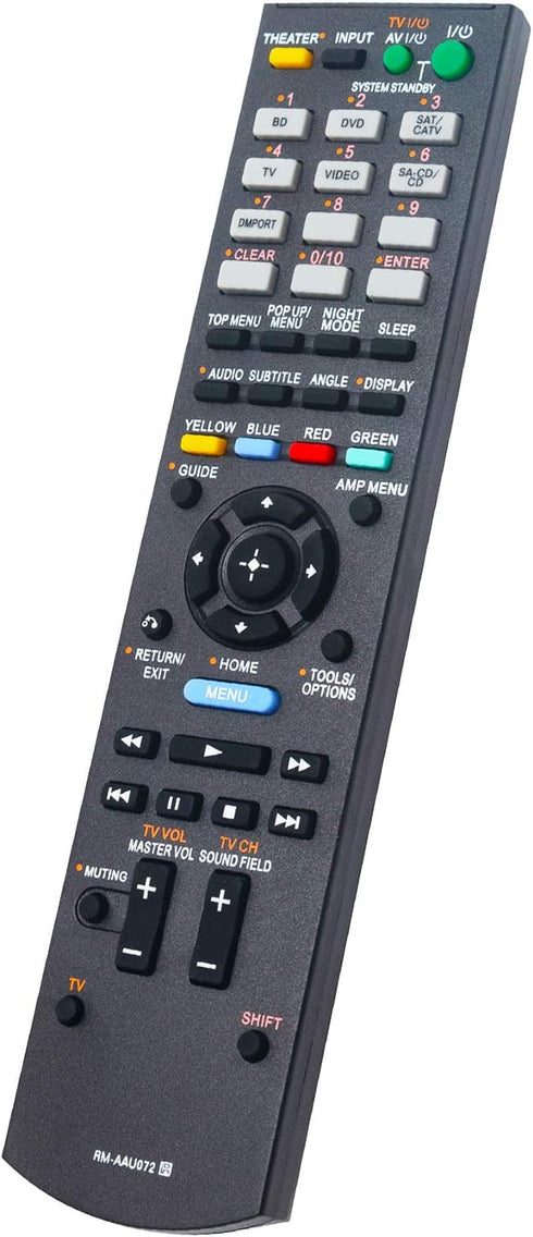 New RM-AAU072 Remote fit for Sony Soundbar Home Theater System sub RM-AAU071 HT-SS370 HT-SF470 STR-KS370 HT-CT150 HT-CT150HP HT-CT350 HT-AS5 HTSS3...