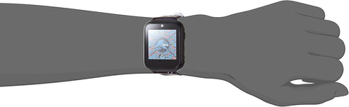 Accutime Kids Jurassic Park Jurassic World Black Educational Learning Touchscreen Smart Watch Toy for Boys, Girls, Toddlers - Selfie Cam, Learning...