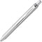 Pentel® EnerGel Alloy Retractable Gel Pens, Medium Point, 0.7 mm, Metallic Silver Barrel, Black Ink...