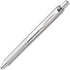Pentel® EnerGel Alloy Retractable Gel Pens, Medium Point, 0.7 mm, Metallic Silver Barrel, Black Ink...