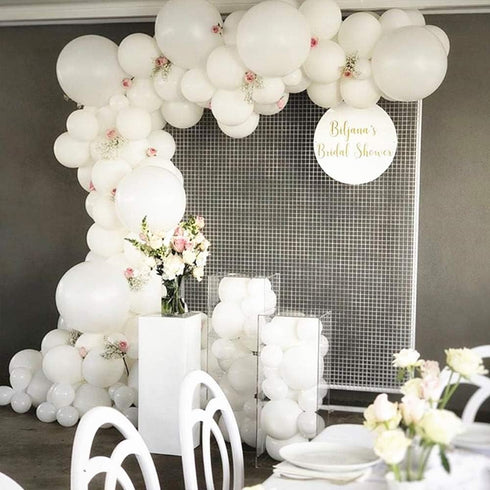 36 Inch Giant Balloons White Balloons(Premium Helium Quality), 6 Pack 36'' Large Latex Balloons for Photo Shoot/Birthday/Wedding Party/Festivals/E...