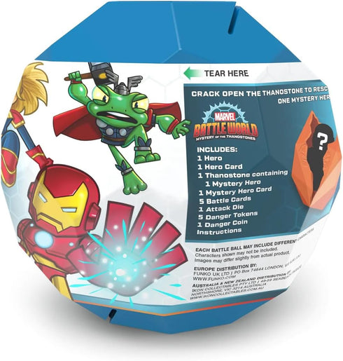 Funko Marvel Battleworld: Battle Ball Series 1 - Collectible Adventure Game, Ages 6 and Up...