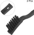 uxcell 2 Pcs Anti Static ESD Brush Portable Plastic Handle Nylon Lab Cleaning Brushes for Electronics Keyboard PCB BGA Repair Soldering, 15x30mm B...
