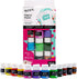 Mont Marte Signature Fabric Paint, 12pc x 0.7oz (20ml), Suitable for DIY Fashion and Homewares...