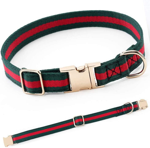Premium Dog Collar, Cute Dog Collars Luxury Style, Durable Pet Collars with Metal Buckle Safety for Big Dogs...