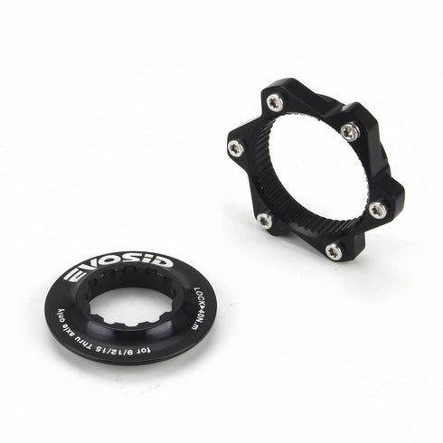 centerlock to 6 bolt adapter, Bicycle Center Lock Adapter Disc Brake, Center Lock Disc Brake Rotor Adapter Hub Spacer, Bicycle Accessories for Mou...